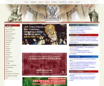 Montfort.org.br(Associação Cultural) Screenshot