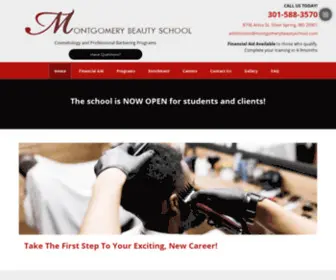 Montgomerybeautyschool.com(Montgomery Beauty School) Screenshot