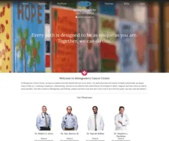 Montgomerycancercenter.com(Montgomery Cancer Center) Screenshot