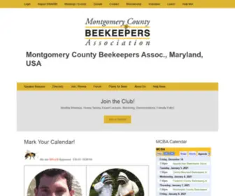 Montgomerycountybeekeepers.com(Montgomery County Beekeepers Assoc) Screenshot