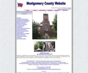 Montgomerycountywebsite.com(Montgomery County Maryland MD Website) Screenshot