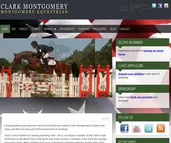 Montgomeryequestrian.com(Clark Montgomery) Screenshot