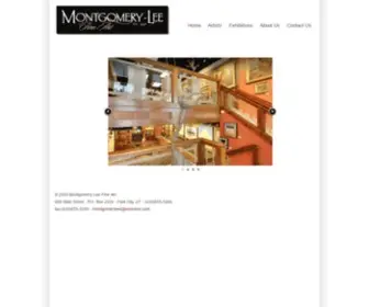 Montgomeryleefineart.com(Montgomery-Lee Fine Arts Gallery) Screenshot