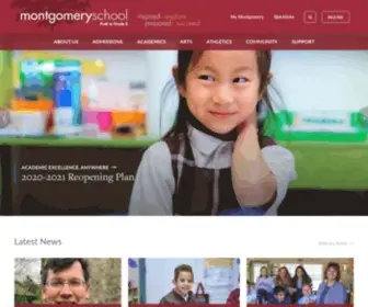 Montgomeryschool.org(Montgomery School) Screenshot