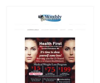 Monthlycoupons.com(High Desert Direct Mail Advertising Coupons) Screenshot