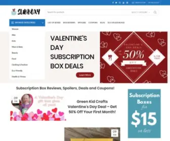 Monthlysubscriptionboxes.net(Best Monthly Subscription Boxes) Screenshot