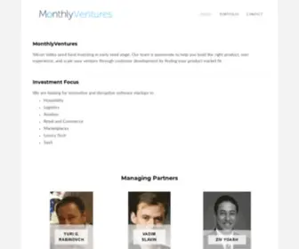 Monthlyventures.com(Monthly Ventures) Screenshot