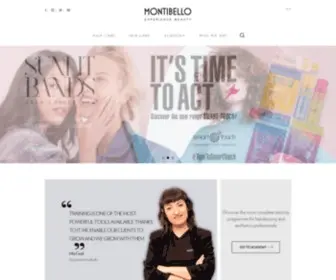 Montibello.com(Cosmética Profesional) Screenshot