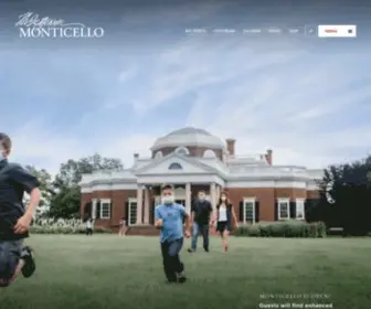 Monticello.org(Thomas Jefferson's Monticello Thomas Jefferson's Monticello) Screenshot