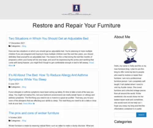 Monticellomicro.com(Restore and Repair Your Furniture) Screenshot