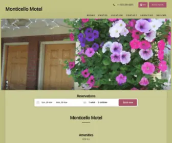 Monticellomotel.com(Monticellomotel) Screenshot