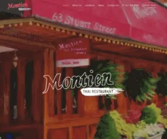 Montienthaiboston.com(Montien Thai Restaurant) Screenshot