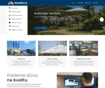 Montis.cz(Stínící technika a reklama šitá na míru) Screenshot