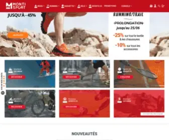 Montisport.fr(Monti) Screenshot