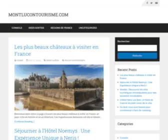 Montlucontourisme.com(Office du tourisme vallée de Montluçon) Screenshot