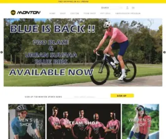 Montonsports.com.au(Monton Australia) Screenshot