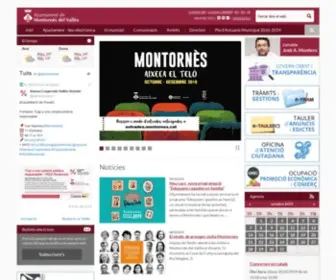Montornes.cat(Ajuntament) Screenshot