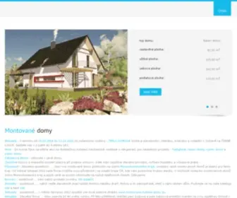 Montovane-Rodinne-Domy.eu(Levné montované domy z Polska) Screenshot