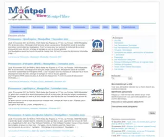 Montpel-Libre.fr(Les logiciels logiquement libres) Screenshot