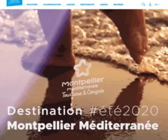 Montpellier-France.com(Montpellier Tourism Official Website) Screenshot