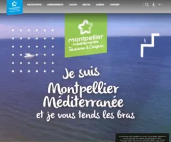 Montpellier-Tourisme.fr(Site Officiel) Screenshot