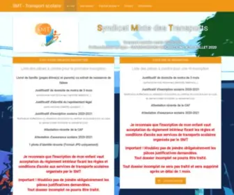 Montransportscolaire.net(Transport scolaire) Screenshot