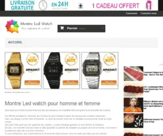 Montre-Led-Watch.fr(Montre Led watch à 4 €) Screenshot