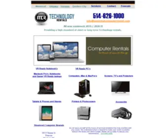 Montrealcomputerrental.com(MONTREAL COMPUTER RENTALS) Screenshot