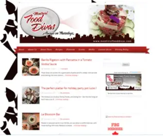 Montrealfooddivas.com(Montreal Food Divas) Screenshot