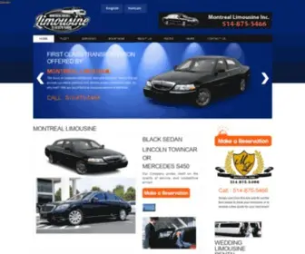 Montreallimousine.ca(Montreal Limo ® Montreal Limousine Service Montreal Airport Limousine) Screenshot