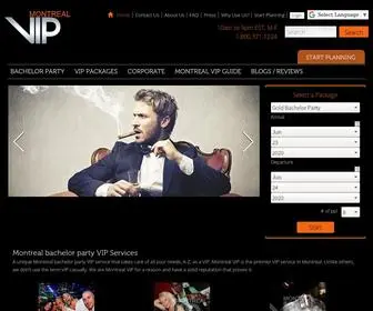 Montrealvip.com(Montreal VIP) Screenshot