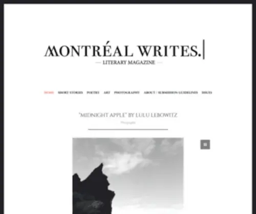 Montrealwrites.com(Montrealwrites) Screenshot