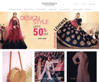 Montresha.com(Montresha Collection) Screenshot