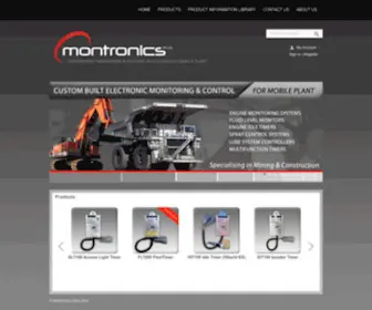 Montronics.com.au(Montronics Catalogue) Screenshot