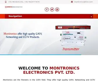 Montronicselectronics.com(Montronics Electronics Pvt.Ltd) Screenshot