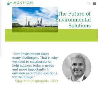 Montrose-ENV.com(Environmental Testing & Consulting Services) Screenshot