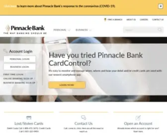 Montrosebank.com(Pinnacle Bank) Screenshot