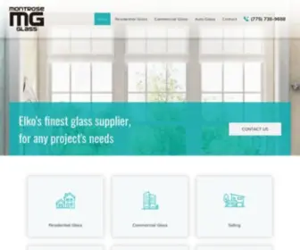 Montroseglasselko.com(Montrose Glass) Screenshot