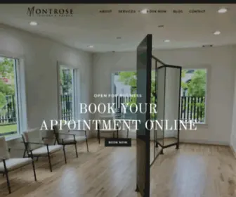 Montrosetailors.com(Montrose Tailors & Bridal) Screenshot