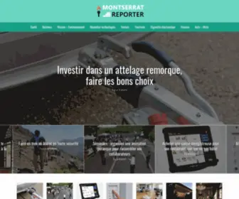 Montserratreporter.org(The Montserrat Reporter) Screenshot