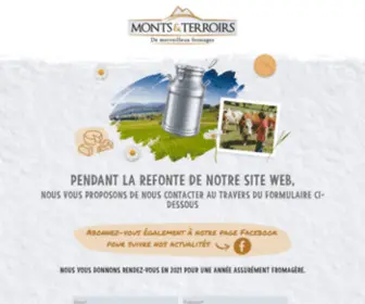 Montsetterroirs.com(Monts & terroirs) Screenshot