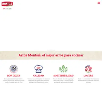 Montsia.es(Arroz Montsià) Screenshot