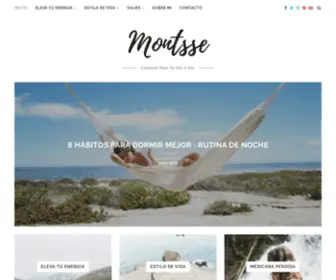 Montsse.com(Consejos para tu día a día) Screenshot