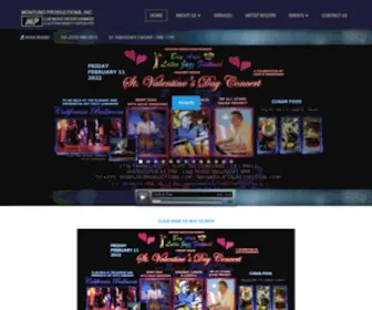 Montunoproductions.com(Montuno Productions) Screenshot