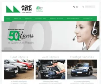 Montvern.com.au(Montvern Panel Masters) Screenshot