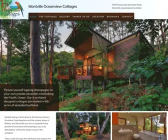 Montvilleoceanviewcottages.com.au(Montville Accommodation) Screenshot