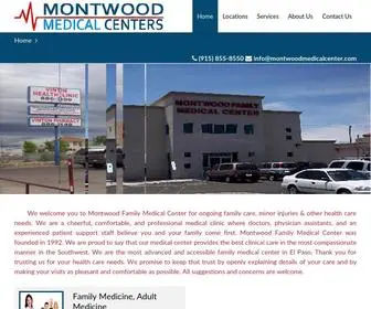 Montwoodmedicalcenter.com(Montwood Medical Center) Screenshot