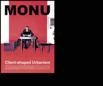 Monu-Magazine.com(MONU) Screenshot