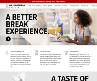 Monumentalmarkets.com(Bring a Better Break Experience To Your Business) Screenshot