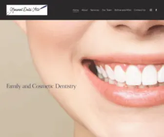 Monumentdentalarts.com(Monument Dental Arts) Screenshot